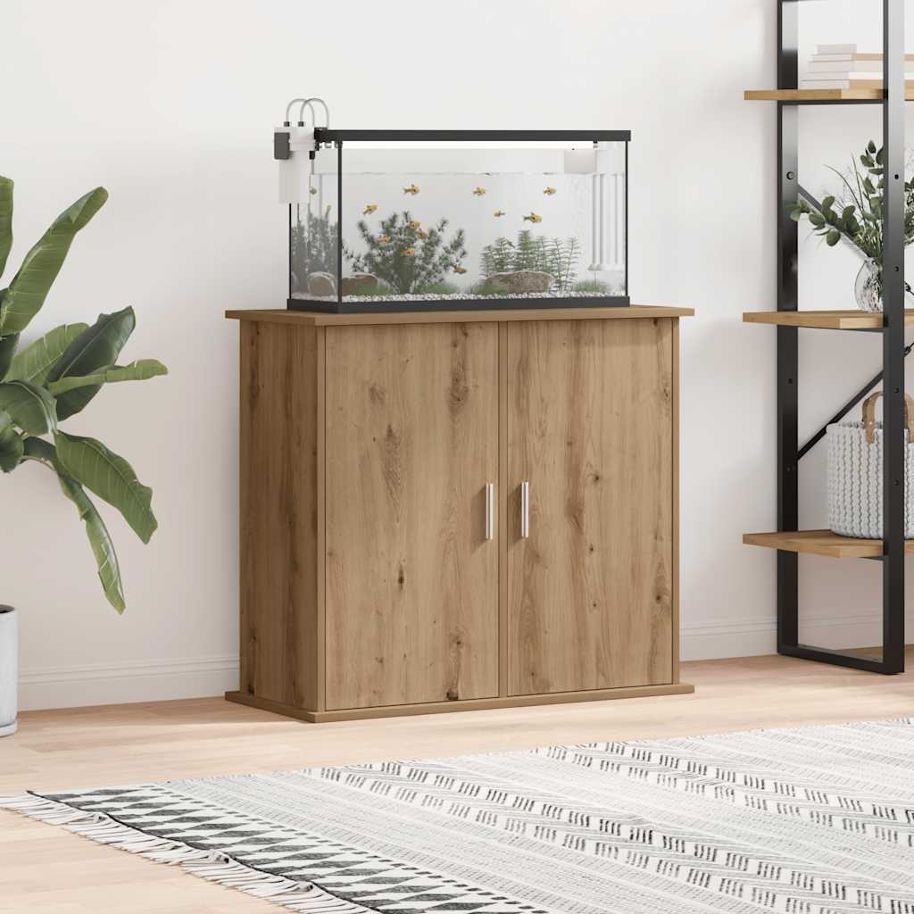 Aquariumständer Artisan Oak 81 x 36 x 73 cm Holzwerkstoff