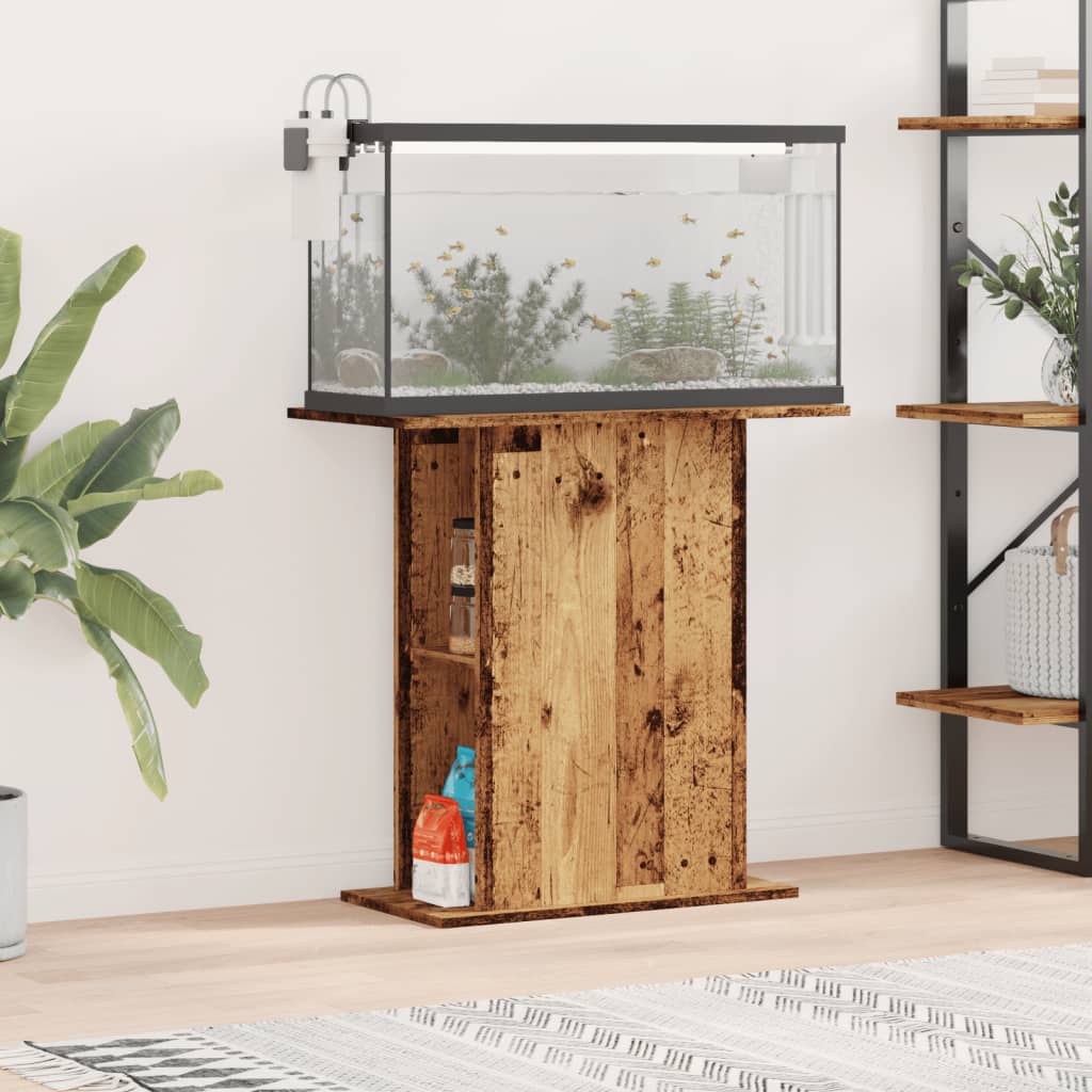 Aquariumständer Altholz 36x75x72,5 cm Holzwerkstoff