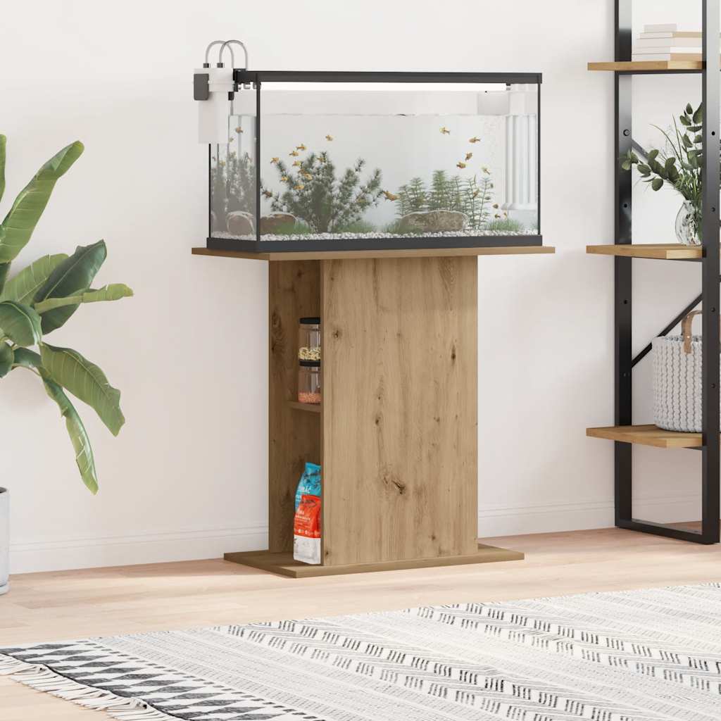 Aquariumständer Artisan Oak 36x75x72,5 cm Holzwerkstoff