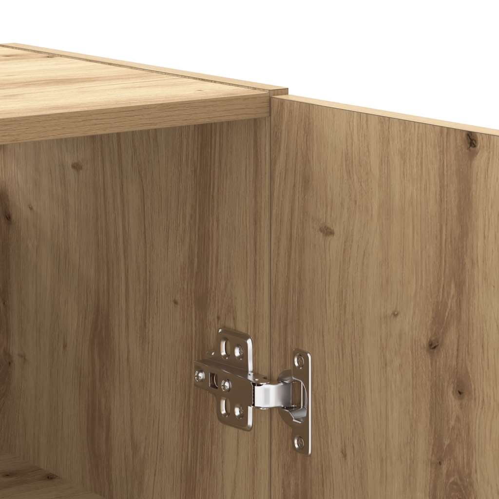 Wandschrank Artisan-Eiche 69,5x34x90 cm