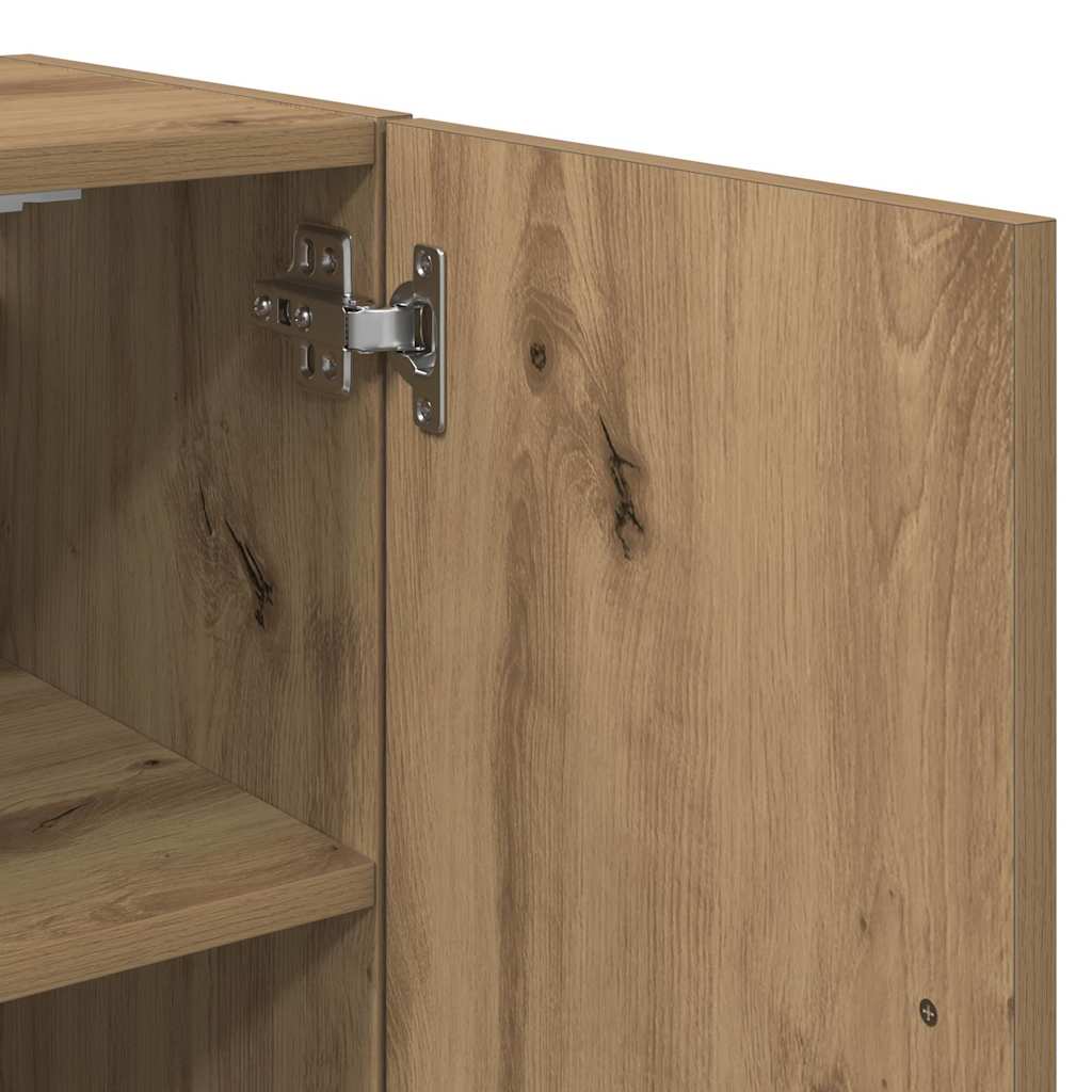 Wandschrank Artisan-Eiche 60x31x70 cm Holzwerkstoff