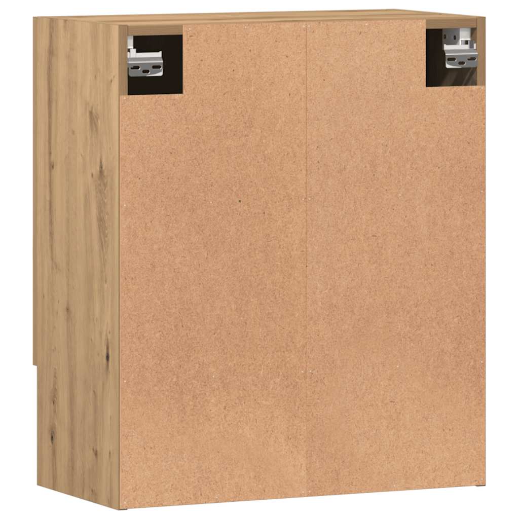 Wandschrank Artisan-Eiche 60x31x70 cm Holzwerkstoff