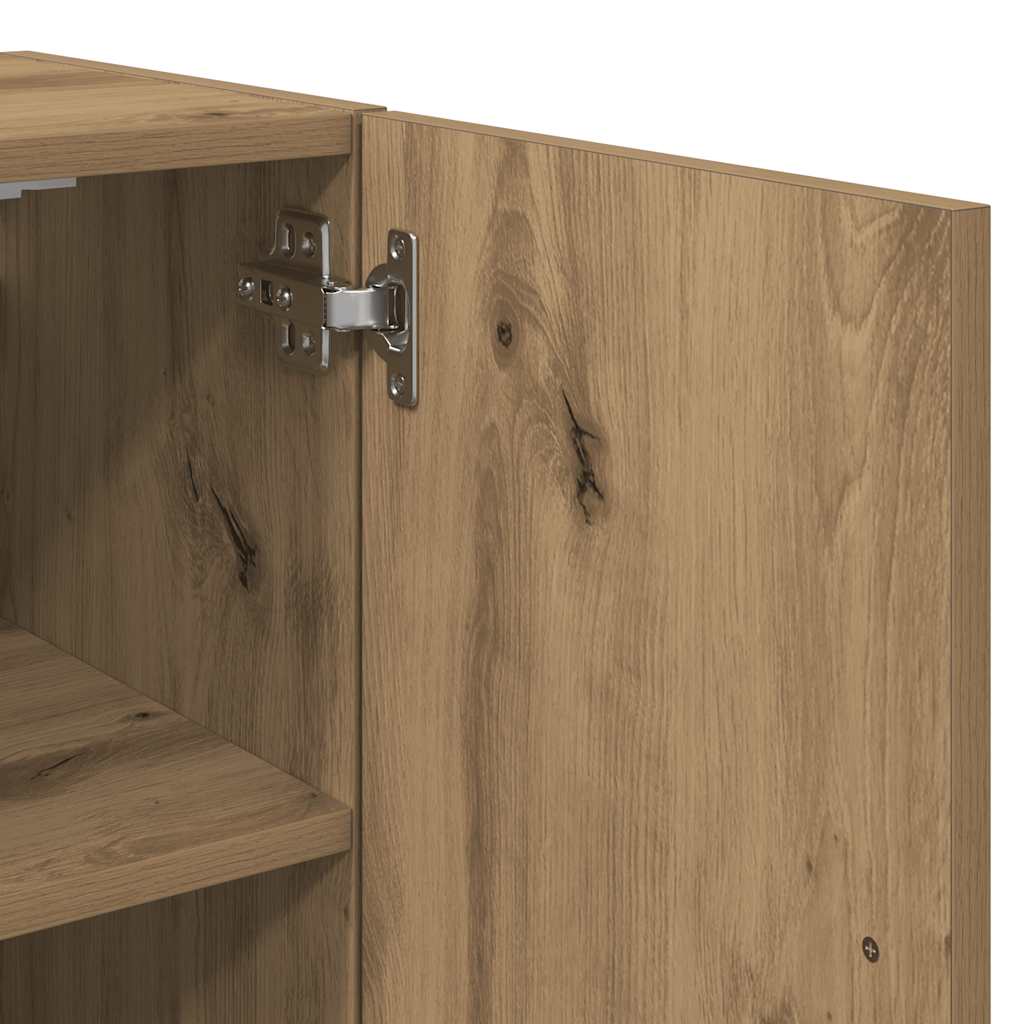 Wandschrank Artisan-Eiche 60x31x70 cm Holzwerkstoff