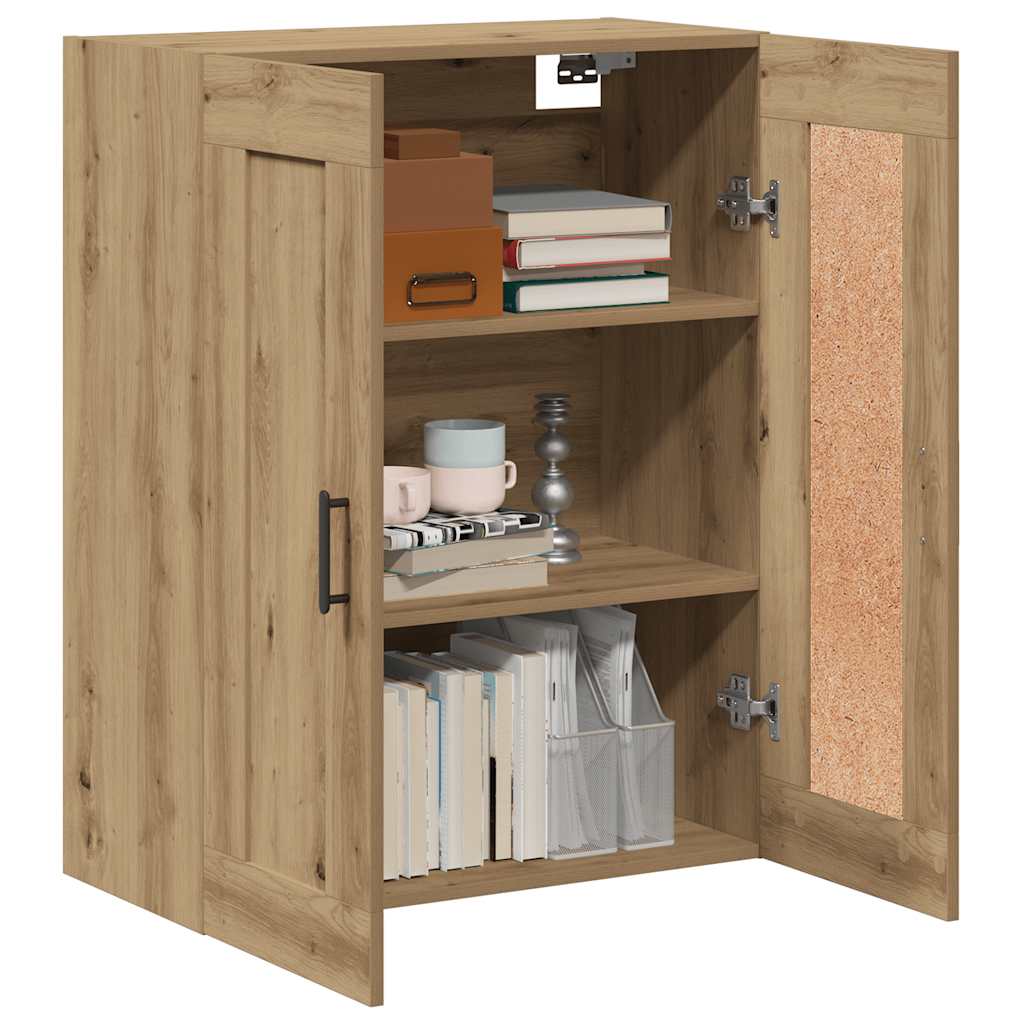 Sideboard Artisan-Eiche 69,5x34x90 cm Holzwerkstoff