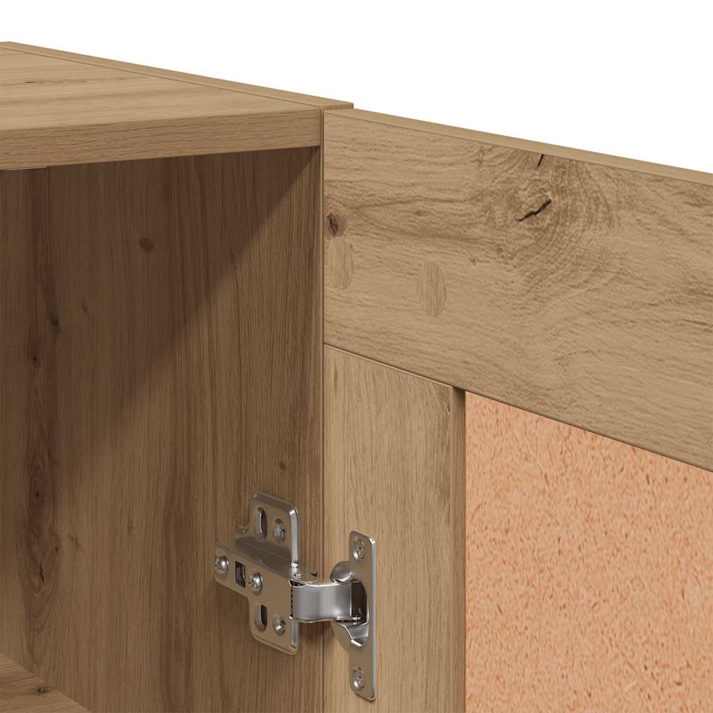 Sideboard Artisan-Eiche 69,5x34x90 cm Holzwerkstoff