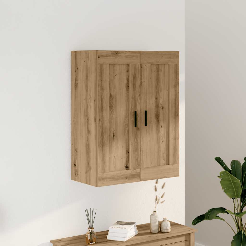 Wandschrank Artisan-Eiche 69,5x34x90 cm Holzwerkstoff