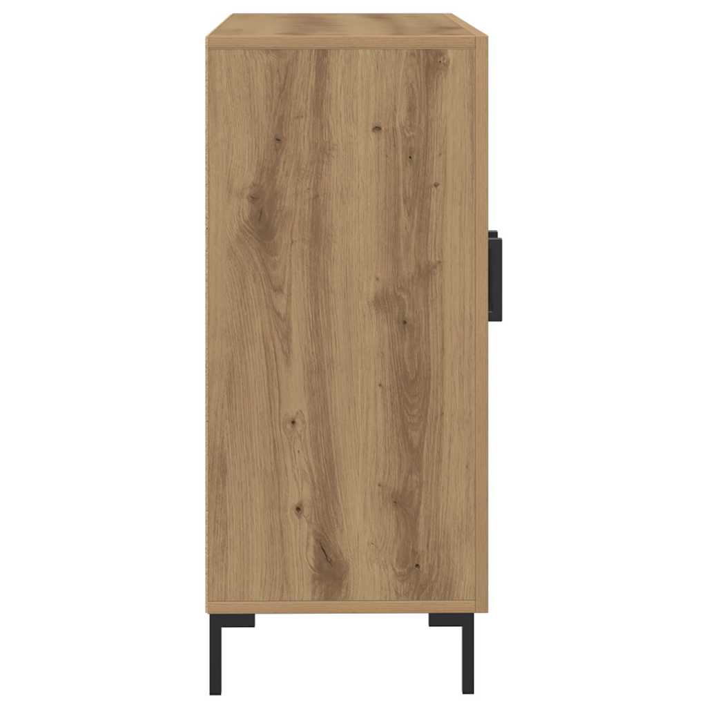 Sideboard Artisan-Eiche 90x34x80 cm Holzwerkstoff