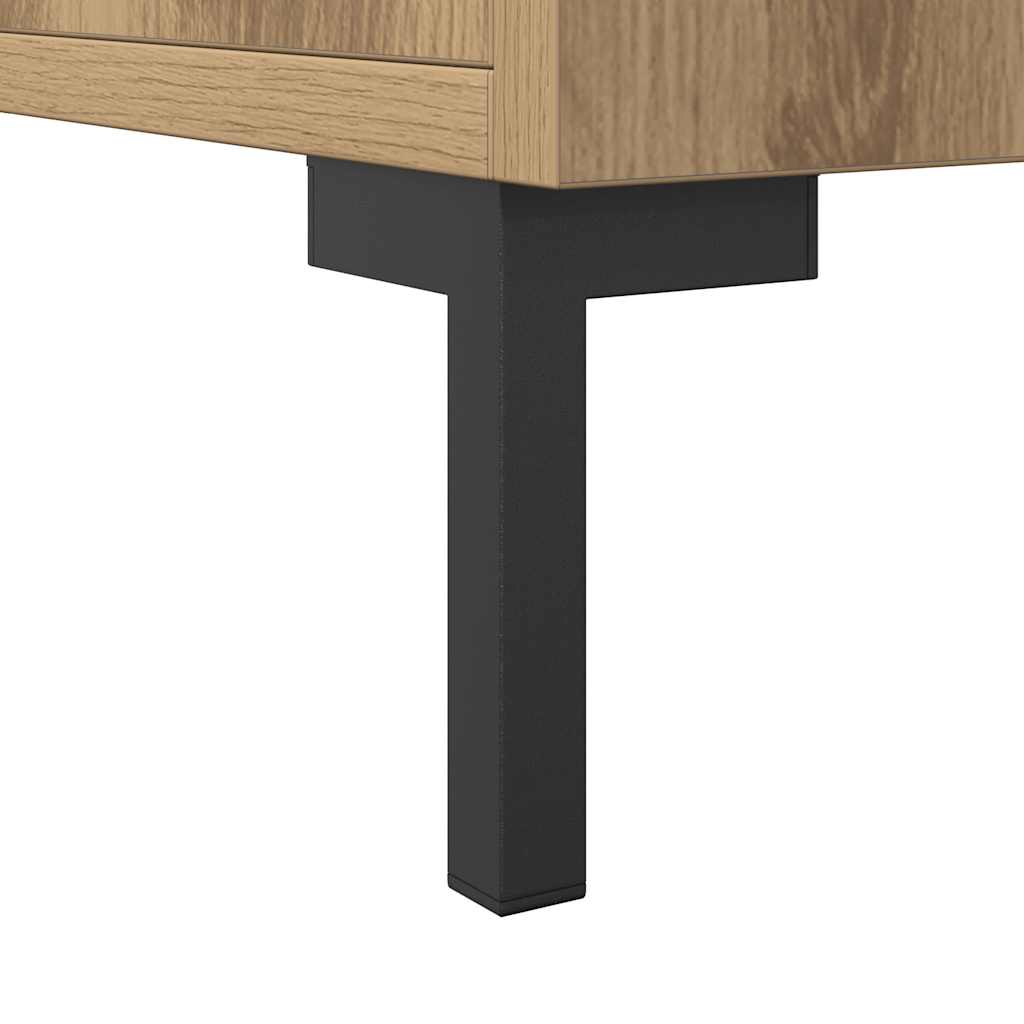 Sideboard Artisan-Eiche 90x34x80 cm Holzwerkstoff