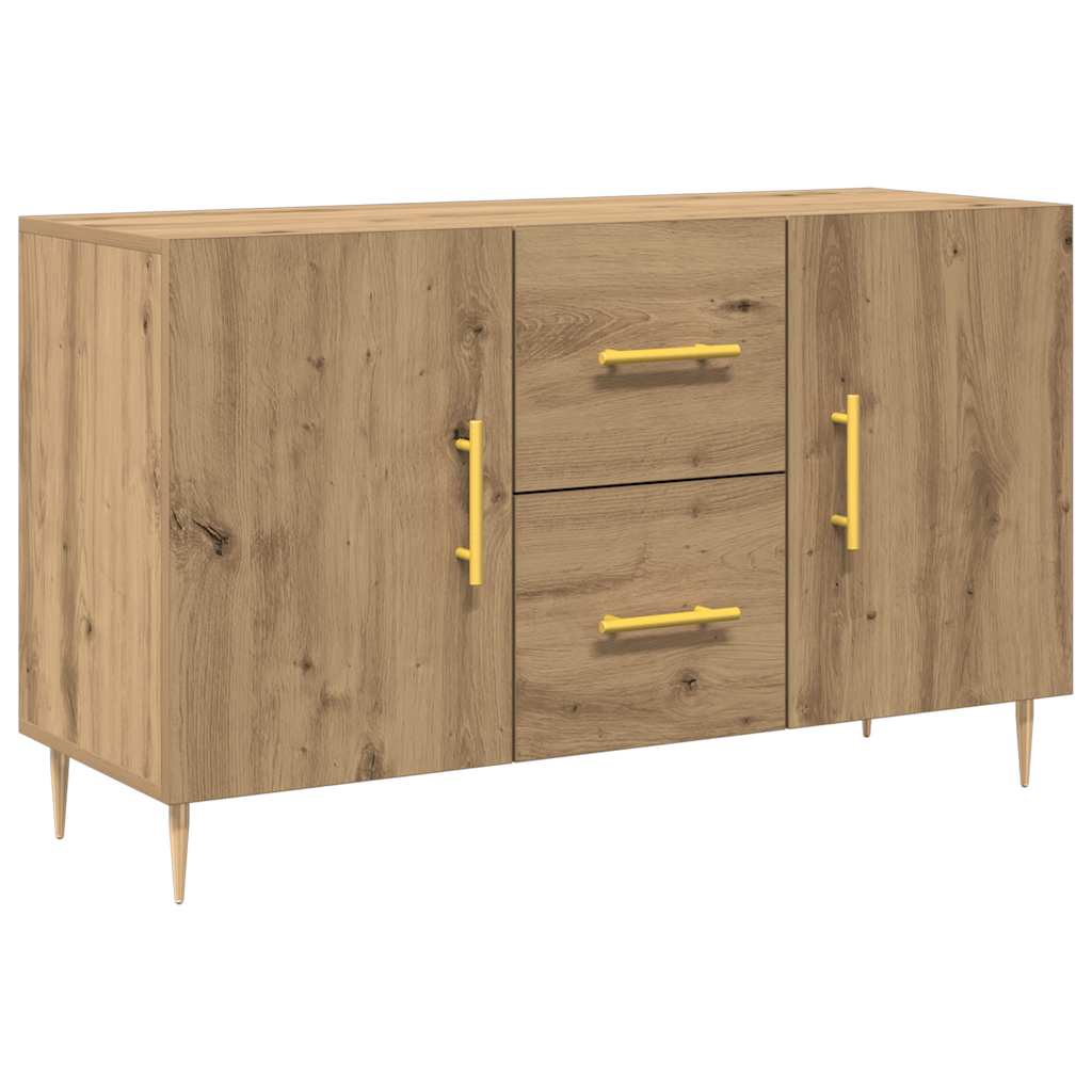 Sideboard Artisan-Eiche 100x36x60 cm Holzwerkstoff