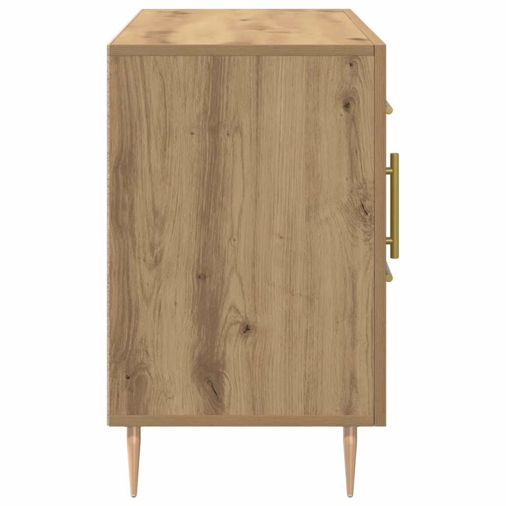 Sideboard Artisan-Eiche 100x36x60 cm Holzwerkstoff