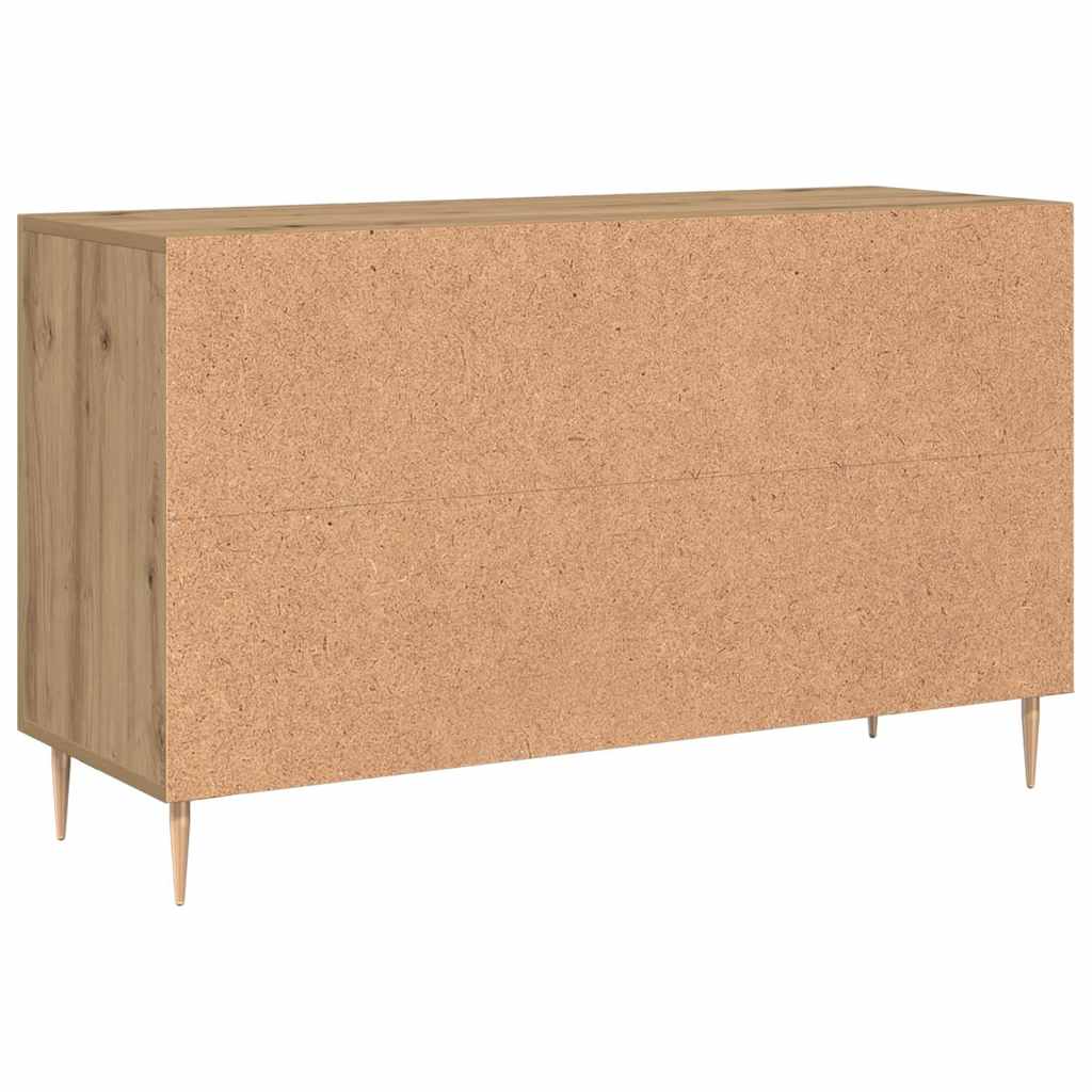 Sideboard Artisan-Eiche 100x36x60 cm Holzwerkstoff