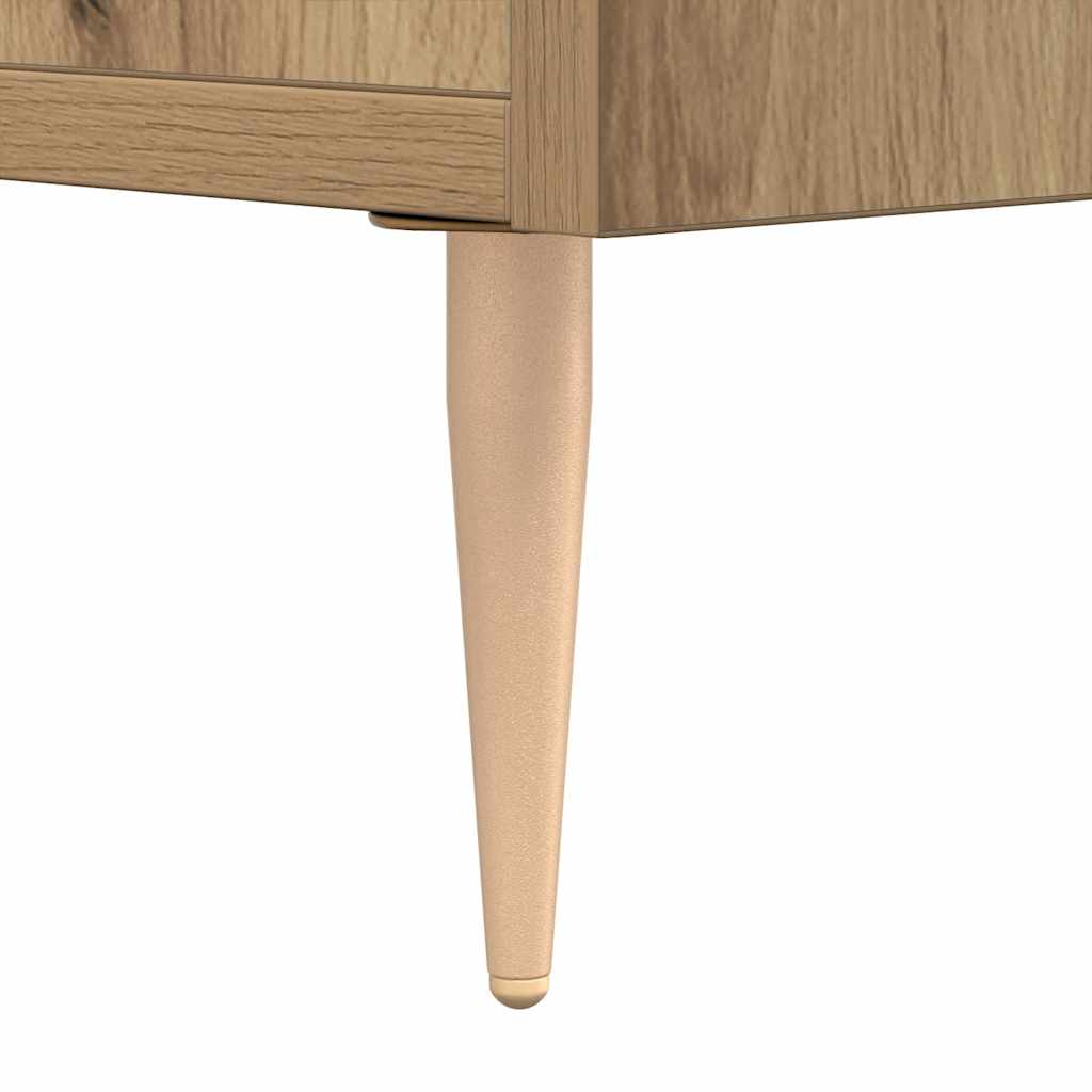 Sideboard Artisan-Eiche 100x36x60 cm Holzwerkstoff