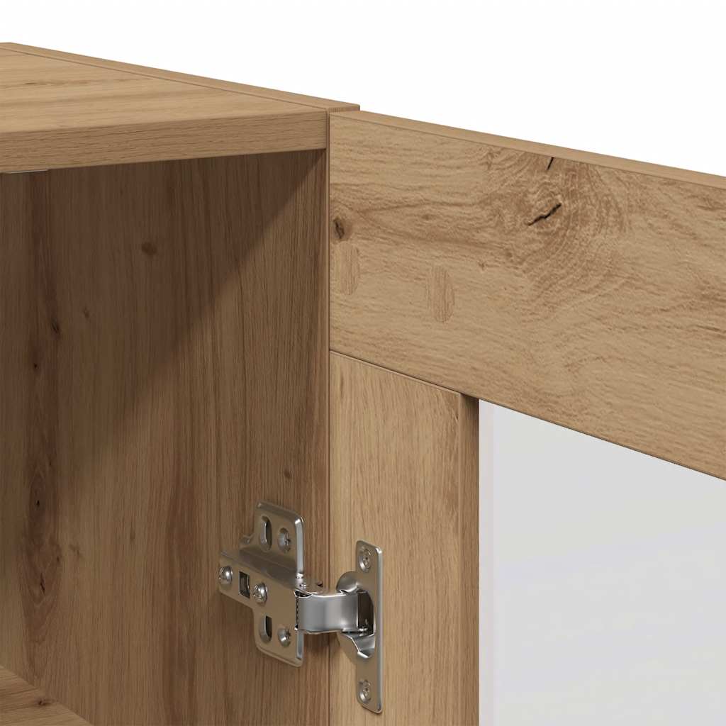 Wandschrank Artisan-Eiche 69,5x34x90 cm
