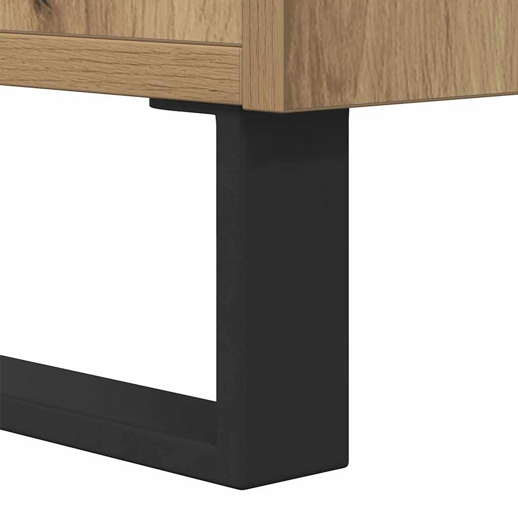 Couchtisch Artisan-Eiche 90x50x36,5 cm Holzwerkstoff