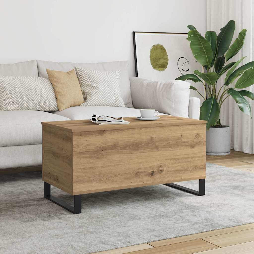 Couchtisch Artisan-Eiche 90x44,5x45 cm Holzwerkstoff