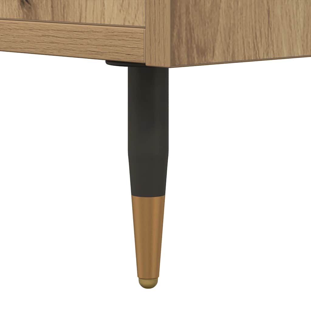 Highboard Artisan-Eiche 60x36x110 cm Holzwerkstoff
