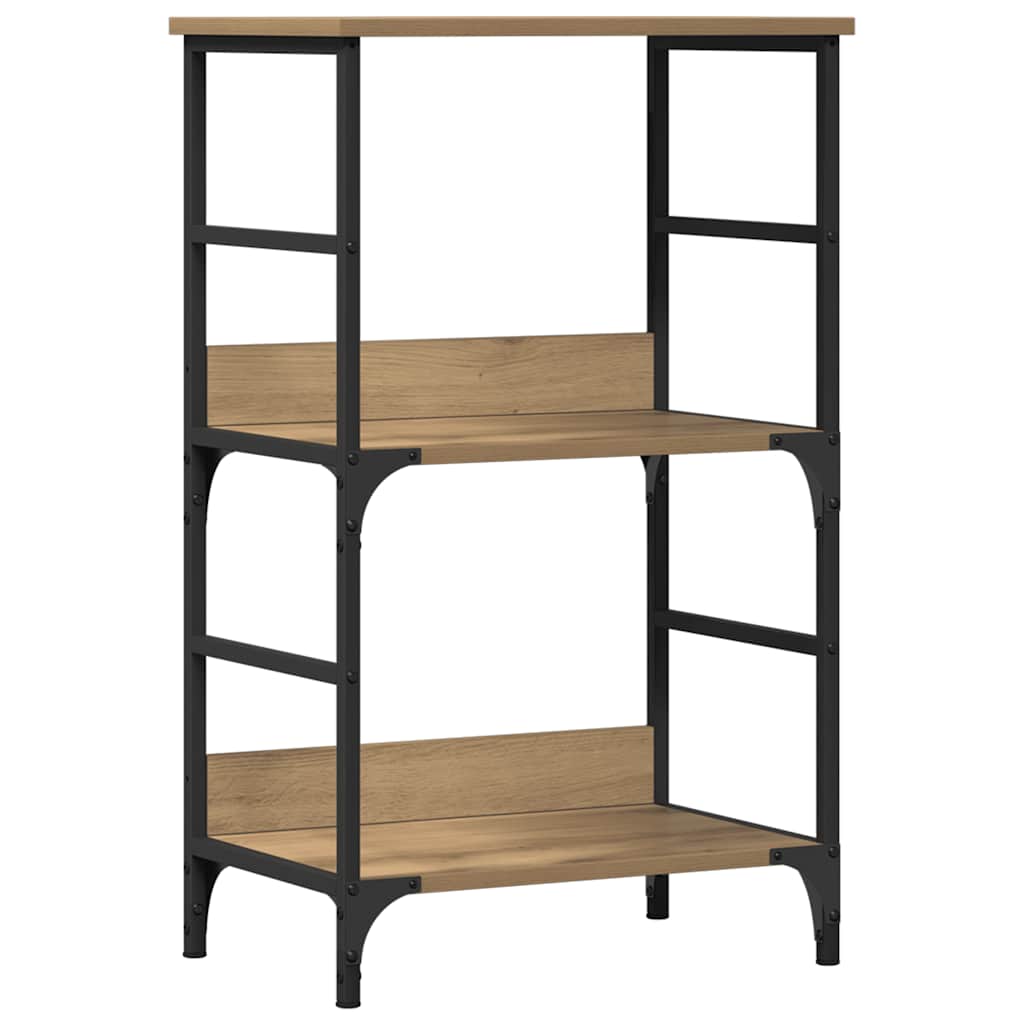 Bücherschrank Artisan-Eiche 50x33x82 cm Holzwerkstoff