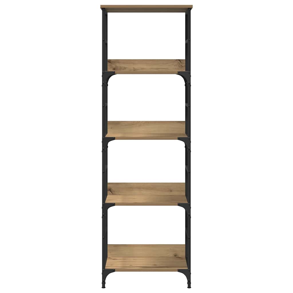 Bücherregal Artisan-Eiche 50x33x153 cm Holzwerkstoff