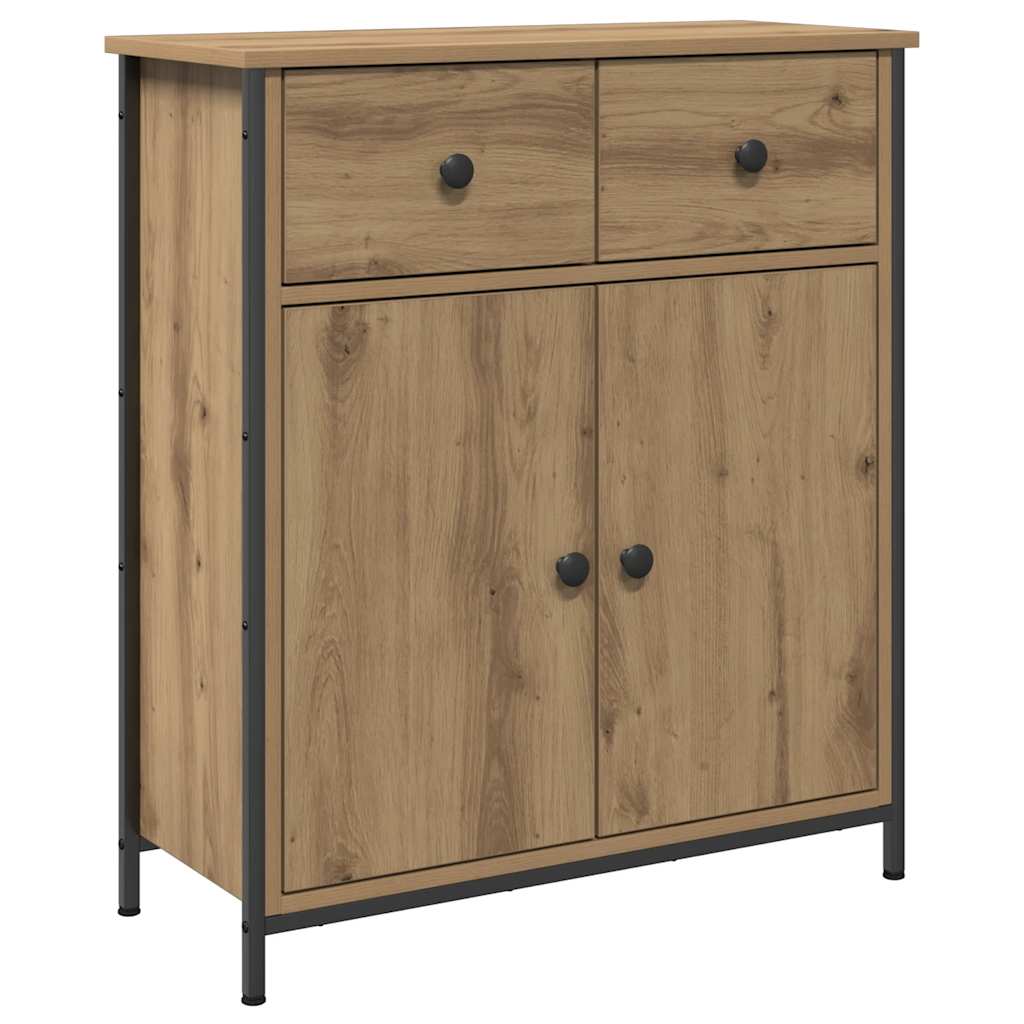 Sideboard Artisan-Eiche 70x30x80 cm Holzwerkstoff