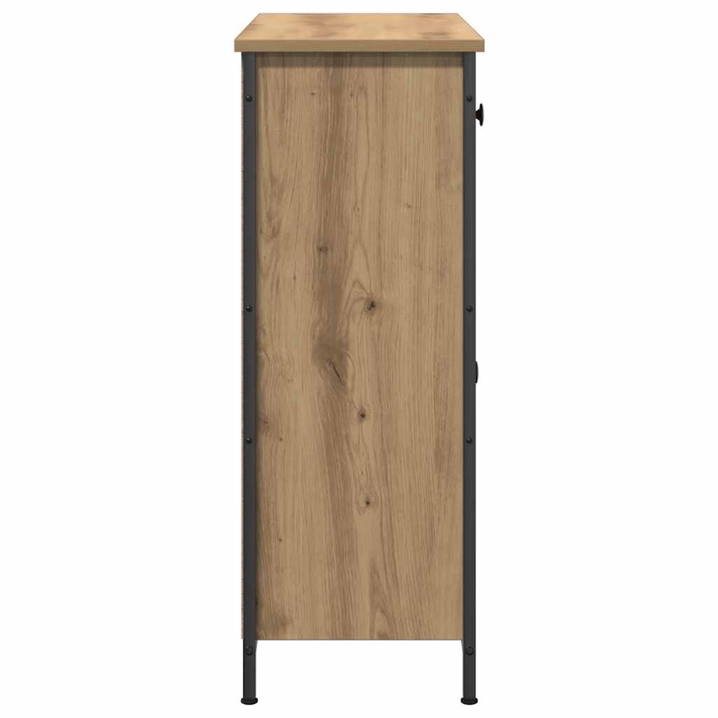 Sideboard Artisan-Eiche 70x30x80 cm Holzwerkstoff