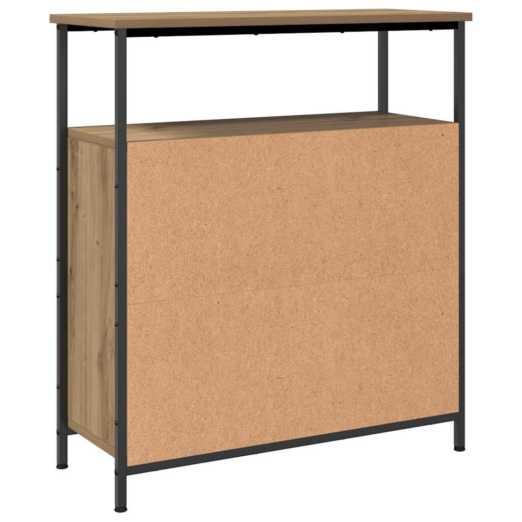 Sideboard Artisan-Eiche 70x30x80 cm Holzwerkstoff