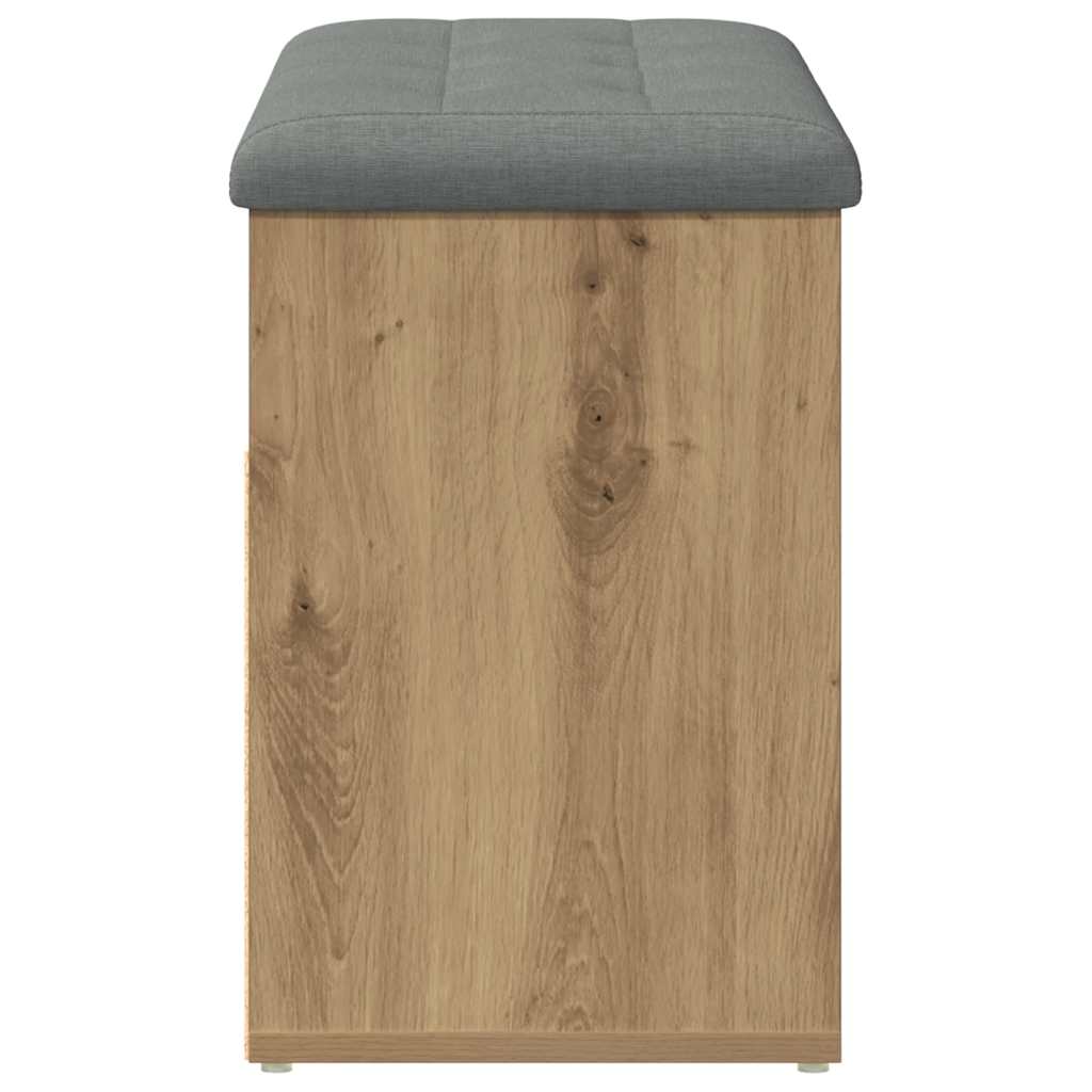 Schuhbank Artisan-Eiche 82x32x45,5 cm Holzwerkstoff