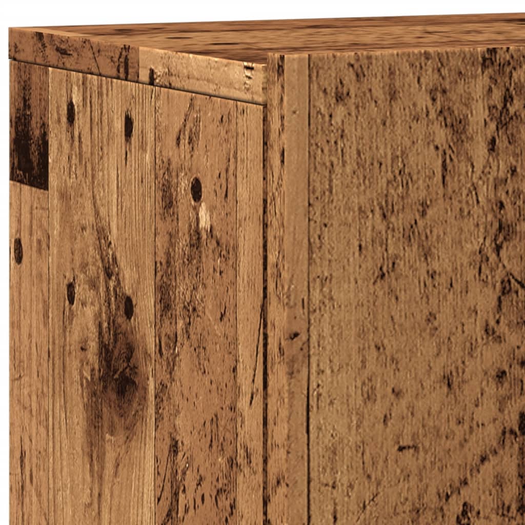 TV-Wandschrank Altholz-Optik 60x30x41 cm
