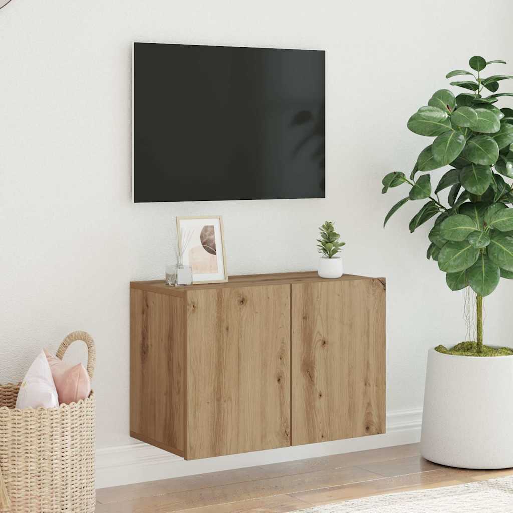 TV-Wandschrank Artisan-Eiche 60x30x41 cm