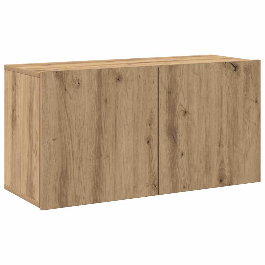TV-Wandschrank Artisan-Eiche 80x30x41 cm