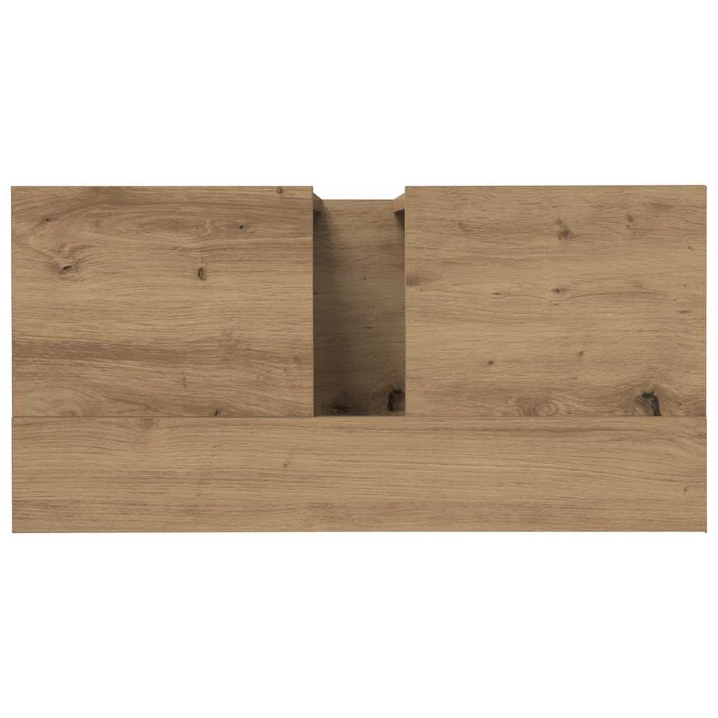 Waschbeckenunterschrank Artisan-Eiche 60x30x60 cm Holzwerkstoff