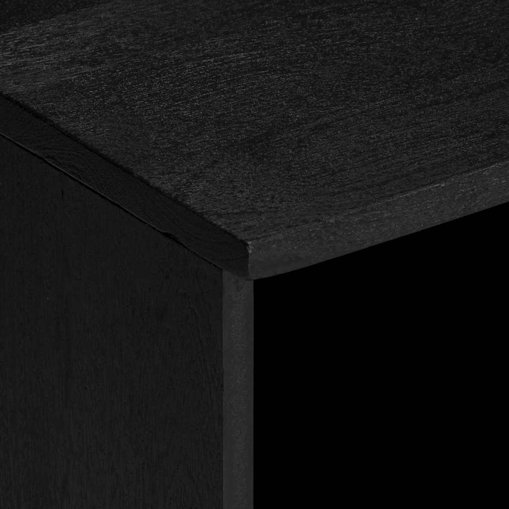 TV-Schrank Schwarz 100x33x46 cm Holzwerkstoff