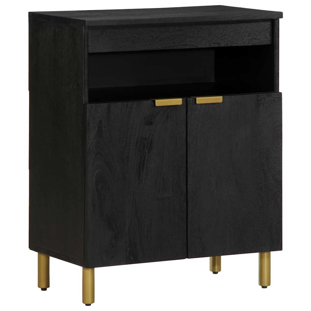Sideboard Schwarz 60x33x75 cm Holzwerkstoff