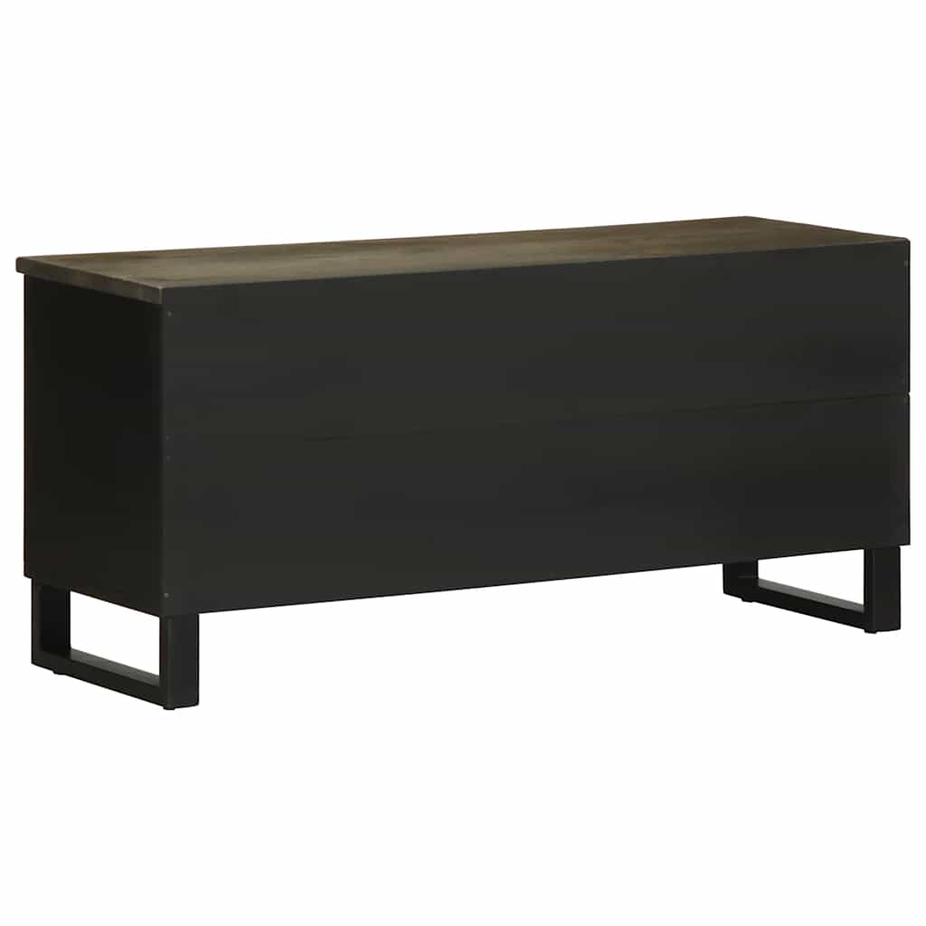 TV-Schrank 100x33x46 cm Massivholz Mango