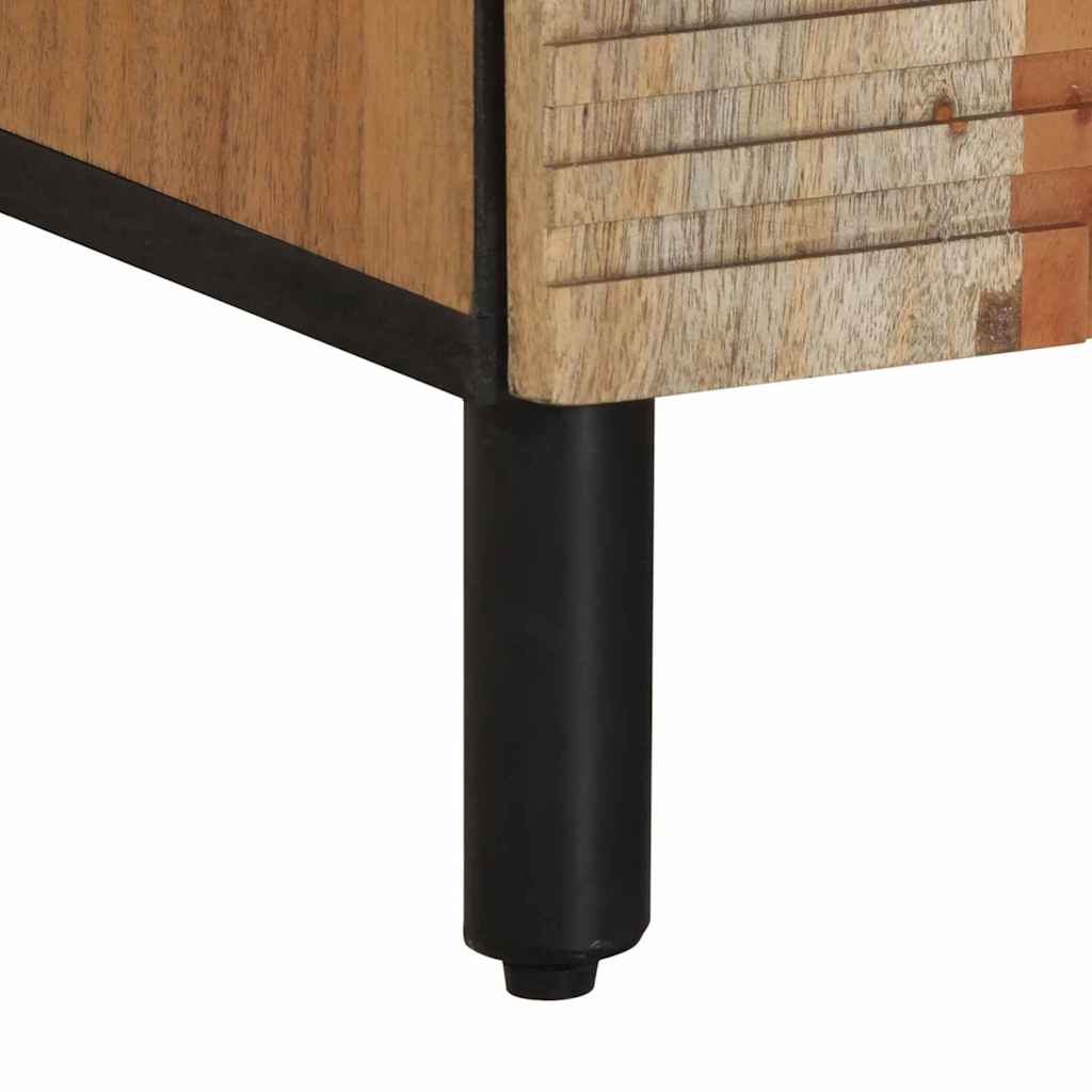 Bettschrank Braun 50 x 33 x 60 cm Massivholz Akazie