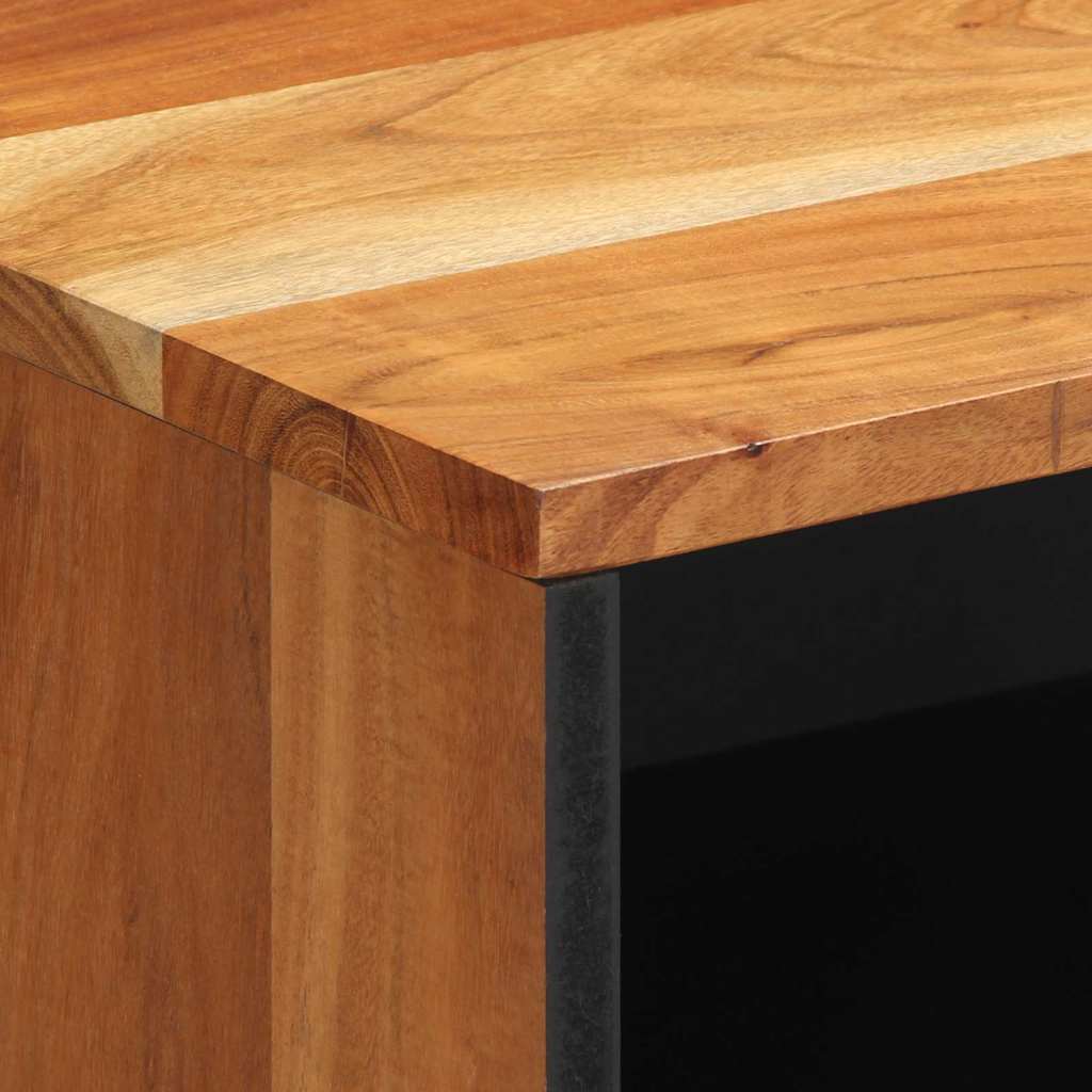 Bettschrank Braun 50 x 33 x 62 cm Massivholz Akazie