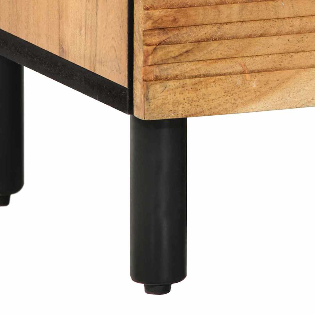Bettschrank Braun 50 x 33 x 60 cm Massivholz Akazie