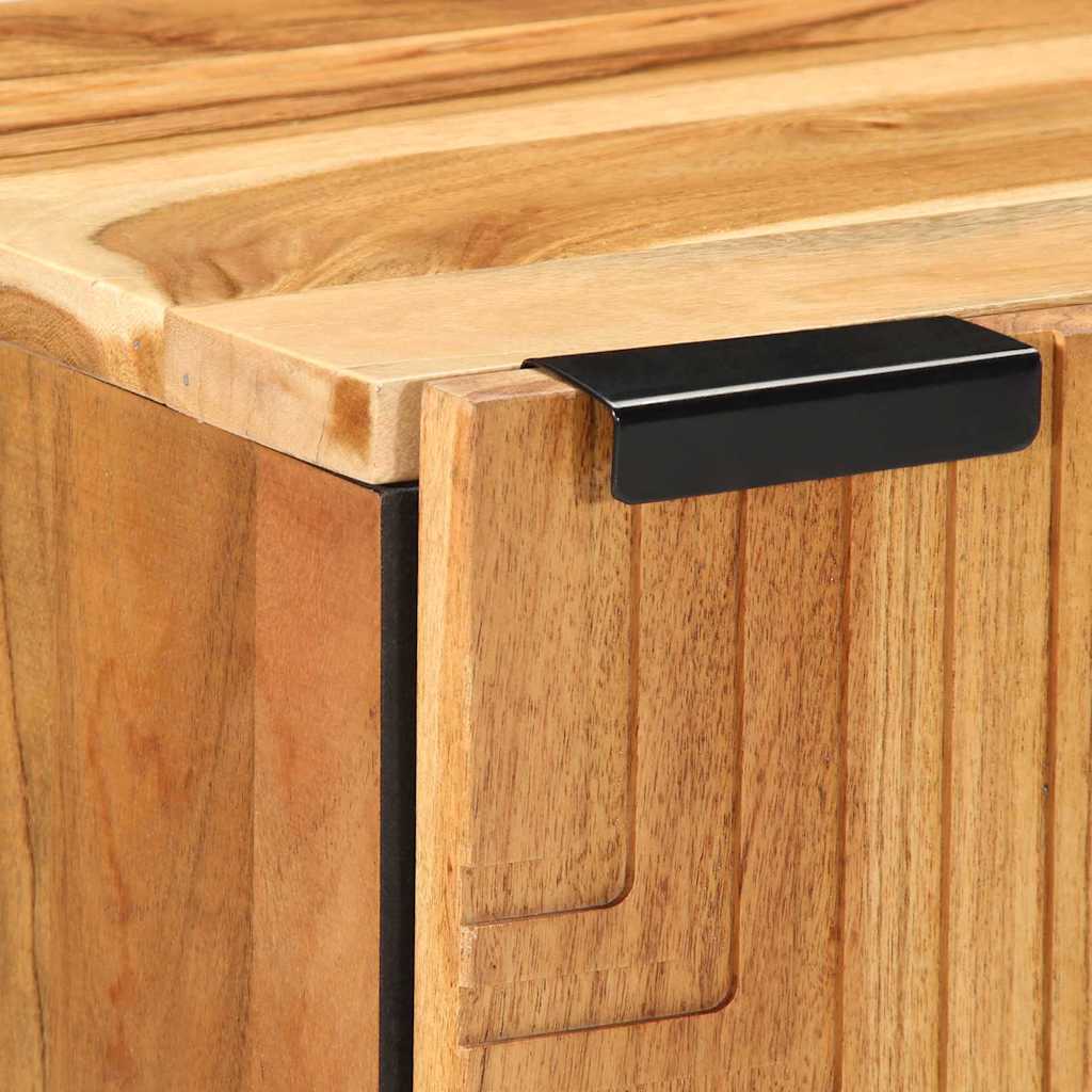 Badezimmerschrank Braun 38 x 33 x 58 cm Massivholz Mango