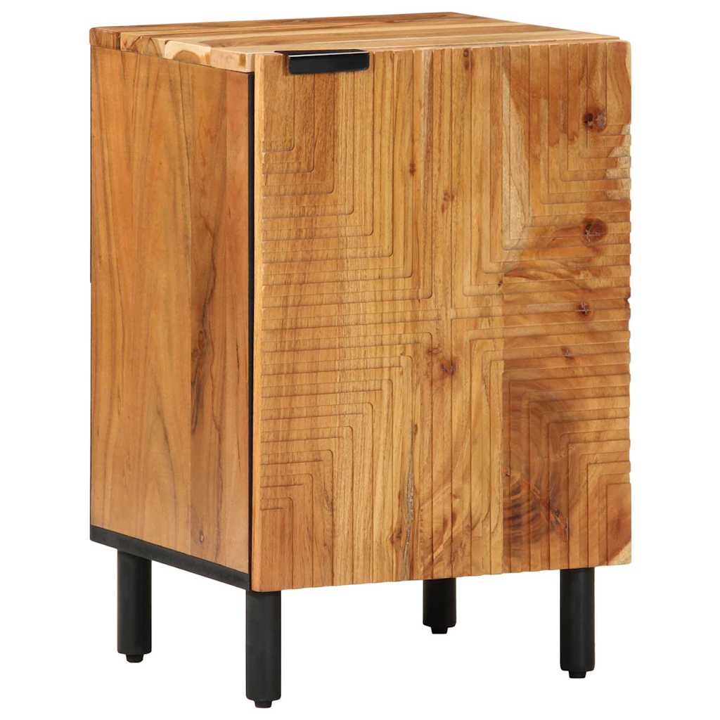 Badezimmerschrank Braun 38 x 33 x 58 cm Massivholz Mango