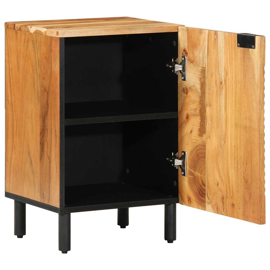 Badezimmerschrank Braun 38 x 33 x 58 cm Massivholz Mango
