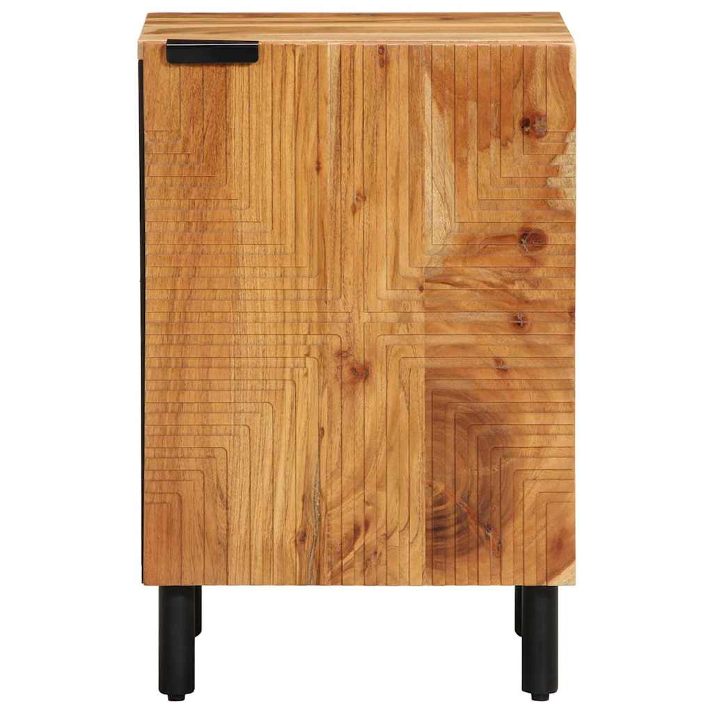 Badezimmerschrank Braun 38 x 33 x 58 cm Massivholz Mango
