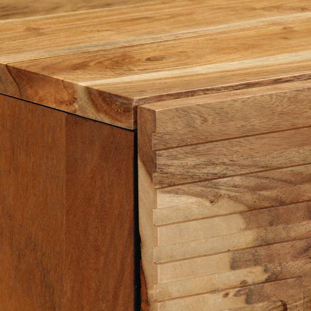 Sideboard mit Schubladen Braun 40 x 33 x 75 cm Massivholz Mango