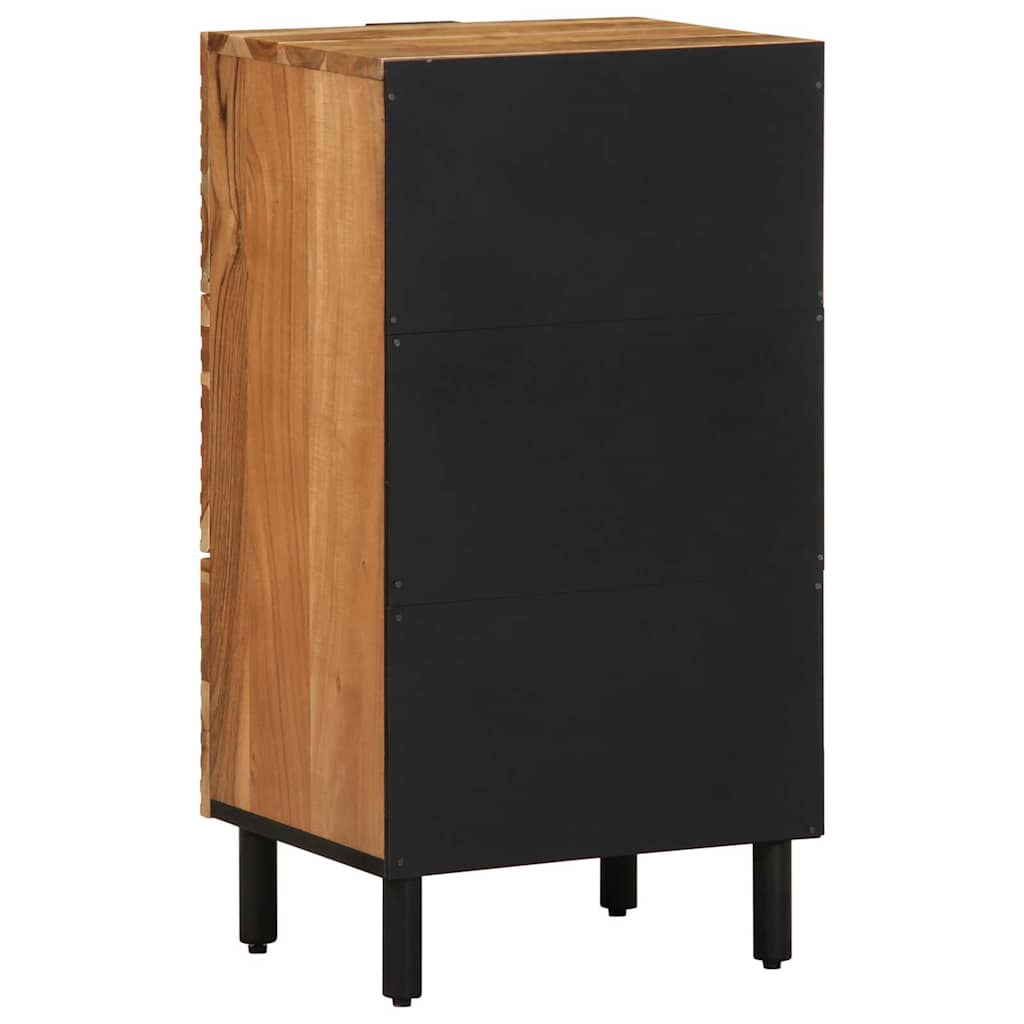 Sideboard mit Schubladen Braun 40 x 33 x 75 cm Massivholz Mango