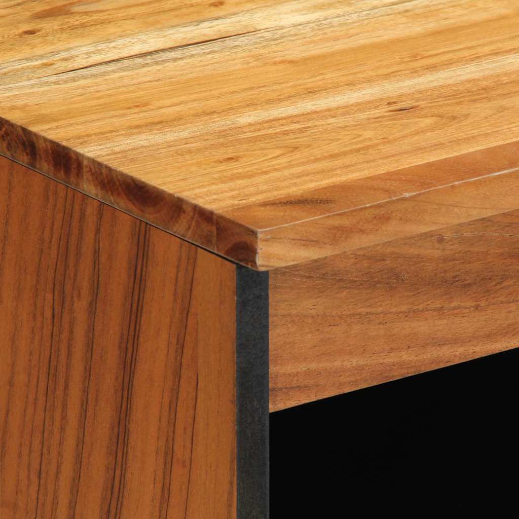 Sideboard mit Regal Braun 60 x 33,5 x 75 cm Massivholz Mango