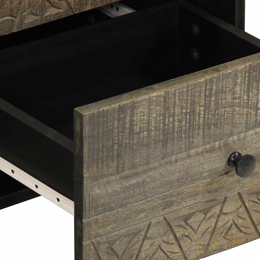 Sideboard 40x33x75 cm Massivholz Mango