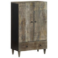 Highboard 60x33x100 cm Massivholz Mango