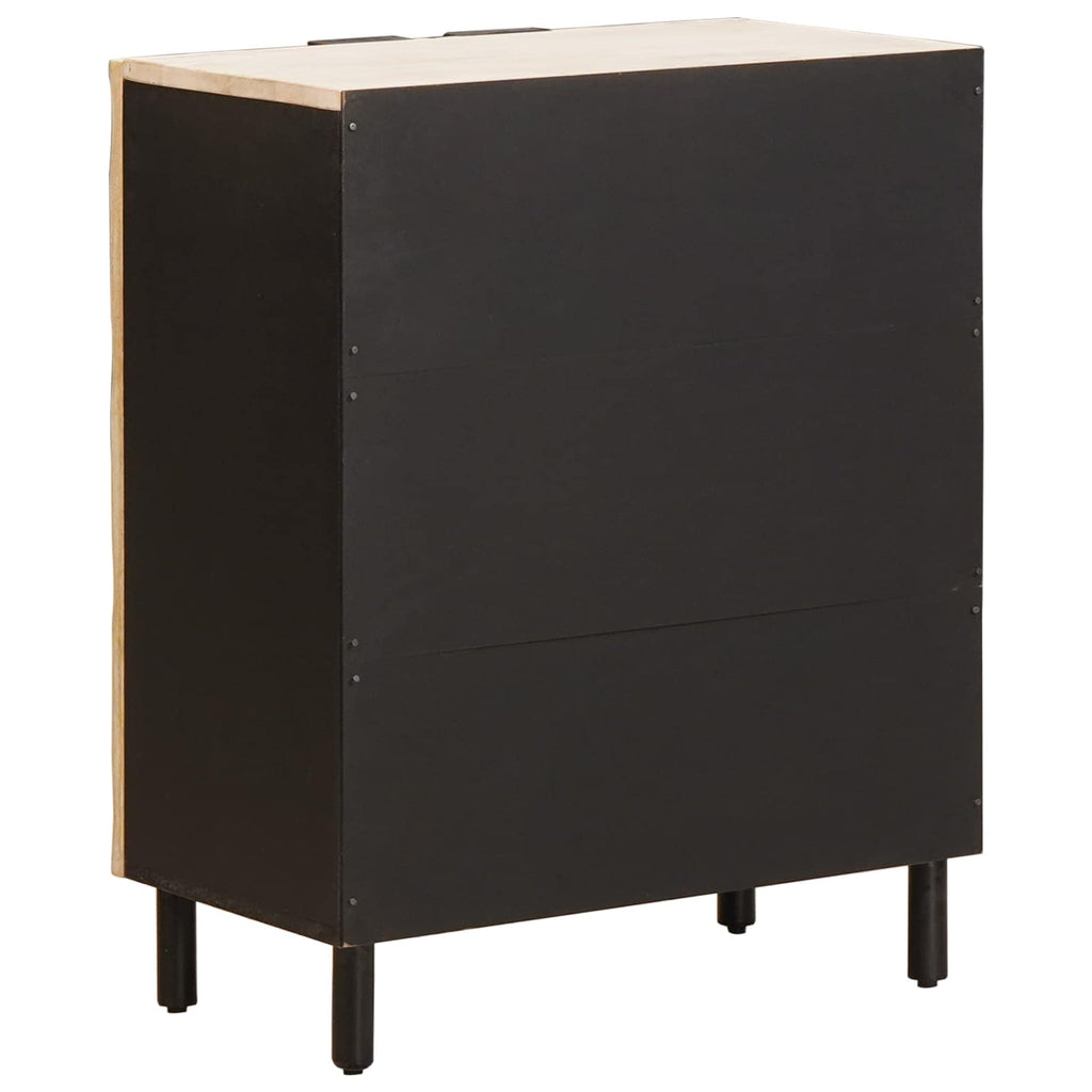 Sideboard Weiße gewaschene Oberfläche 60 x 33 x 75 cm