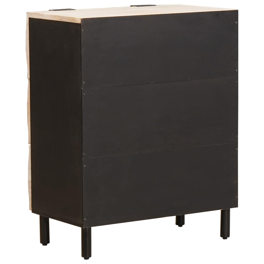 Sideboard Weiße gewaschene Oberfläche 60 x 33 x 75 cm