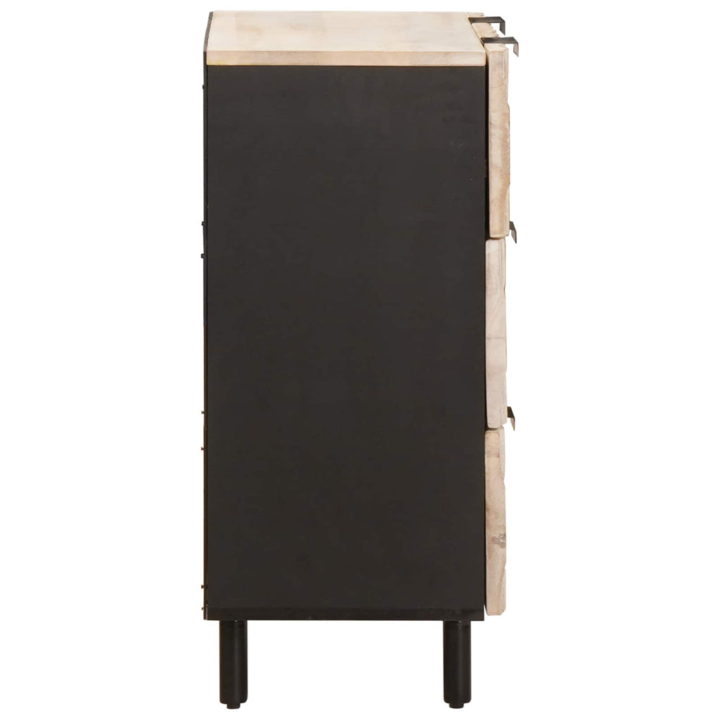 Sideboard Weiße gewaschene Oberfläche 60 x 33 x 75 cm