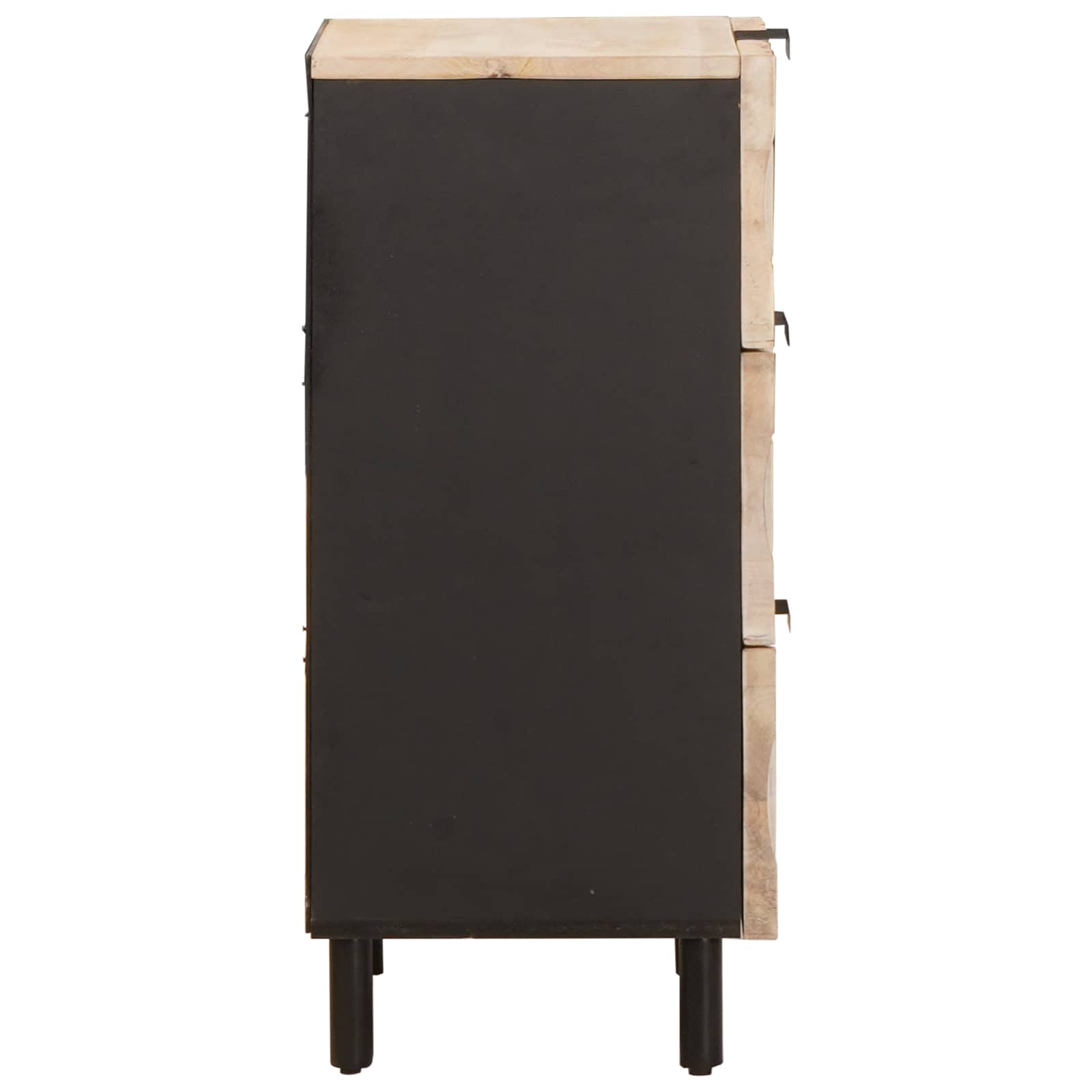 Sideboard Weiße gewaschene Oberfläche 40 x 33 x 75 cm