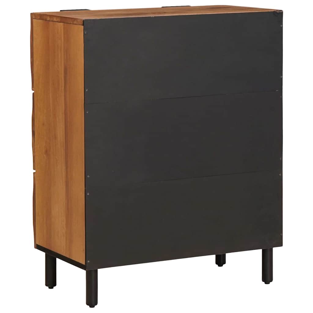 Sideboard Akazienbraune Oberfläche 60 x 33 x 75 cm
